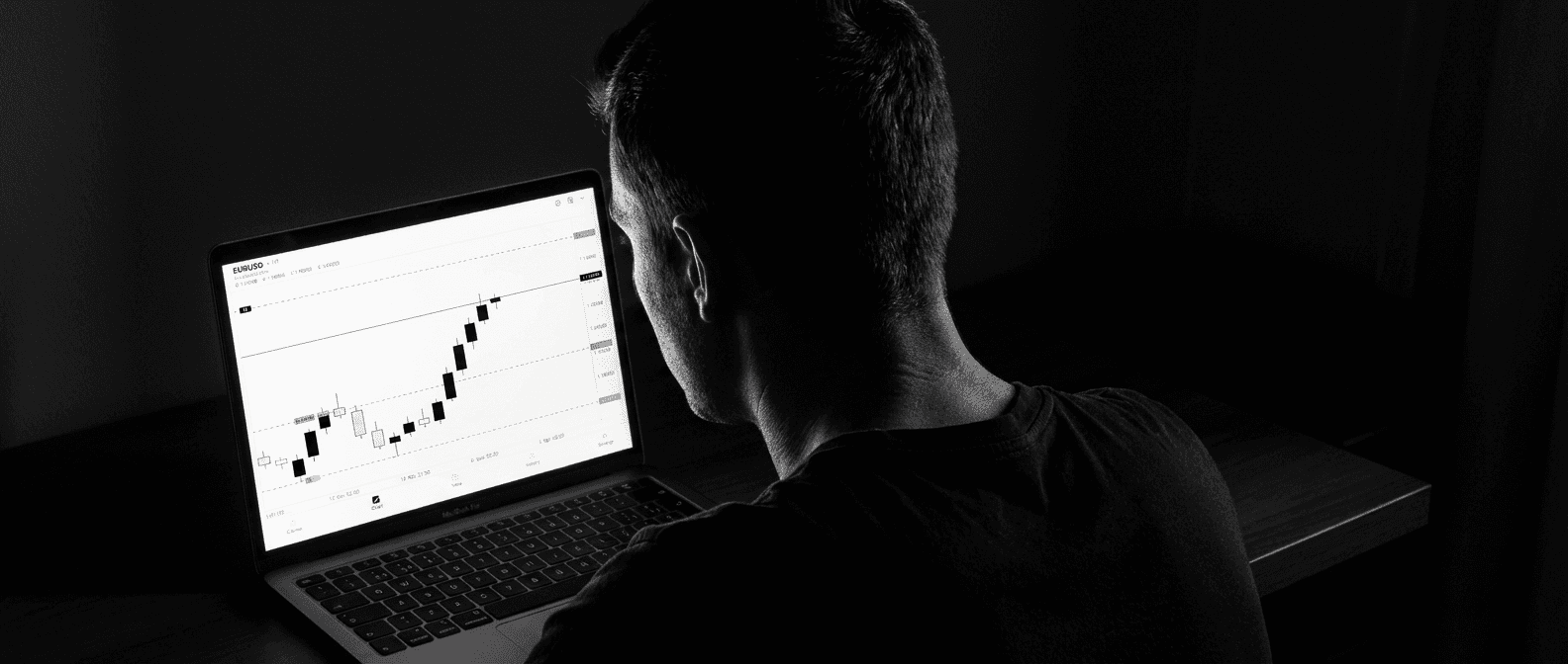 Trader operando con Algotheca